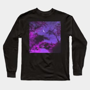 Pink Forest Long Sleeve T-Shirt